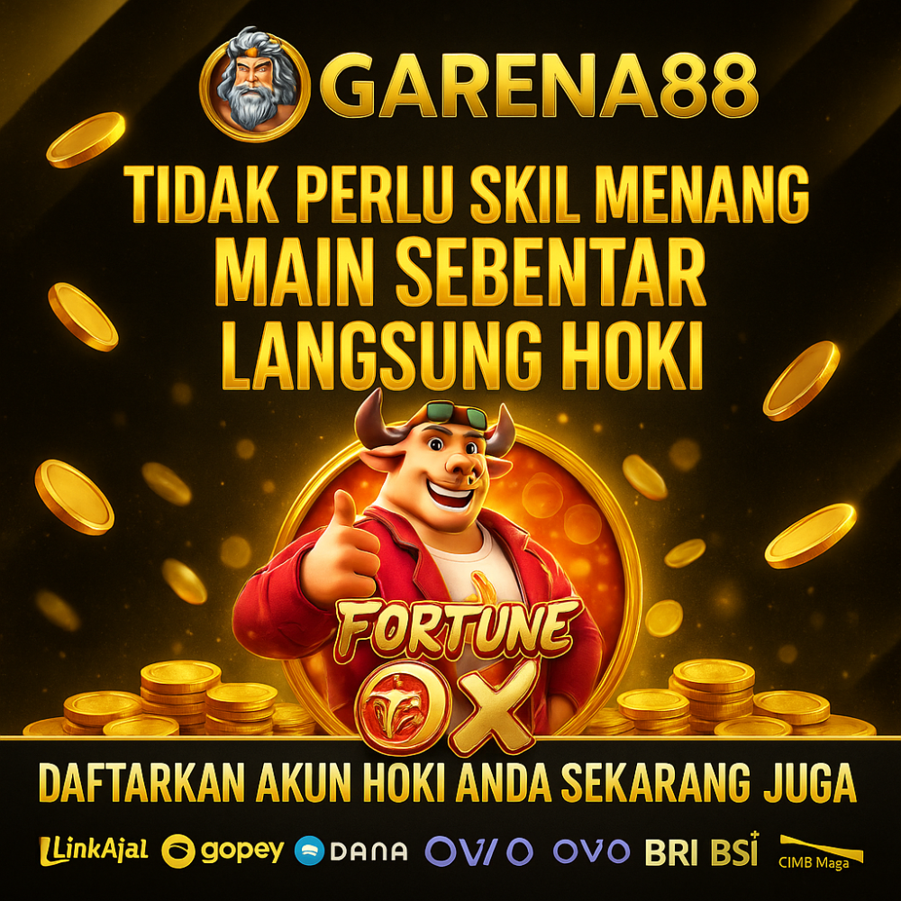 GARENA88 : Platform Slot Online Jackpot Penyedia Deposit Via Pulsa